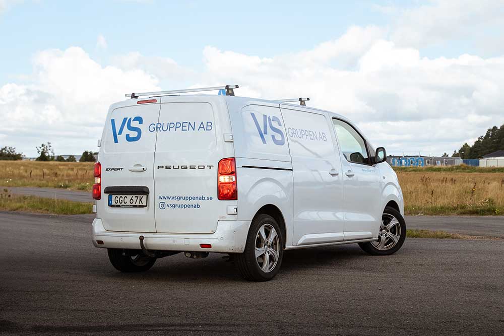 VS Gruppens arbetsbil