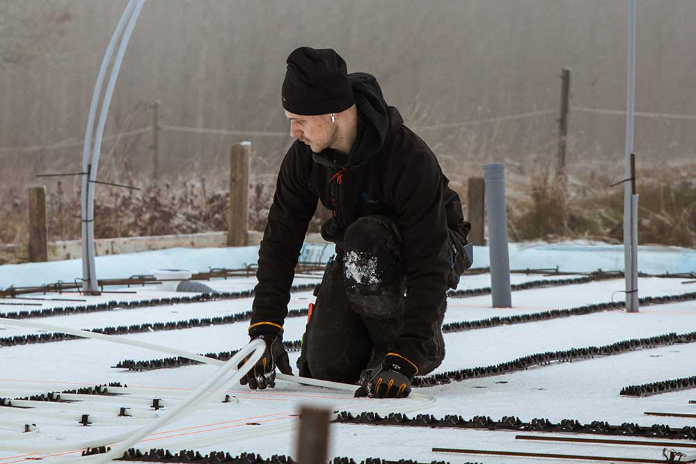 Takarbete som utförs av VS Gruppen